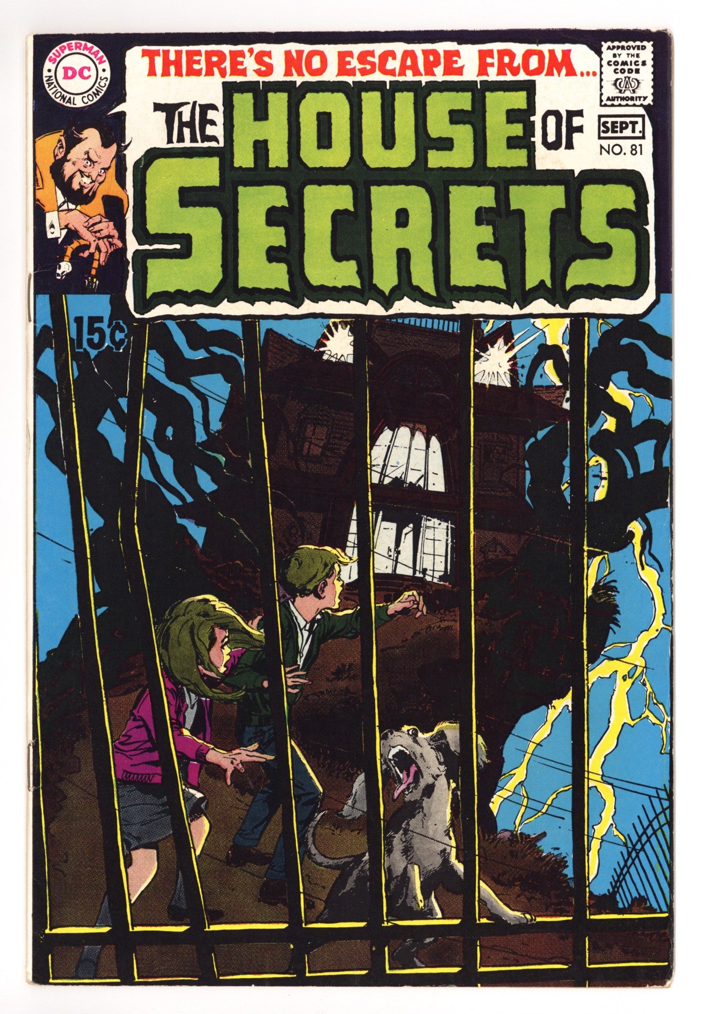 House of Secrets Vol 1 81 FN+ (6.5) (1969) 