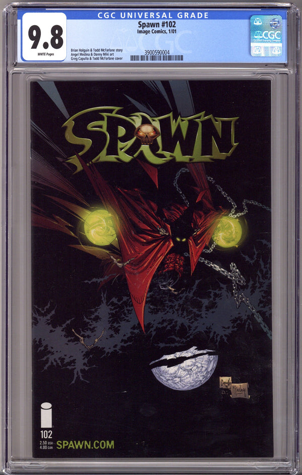 Spawn 102 CGC 9.8 (NM/M) (2001)