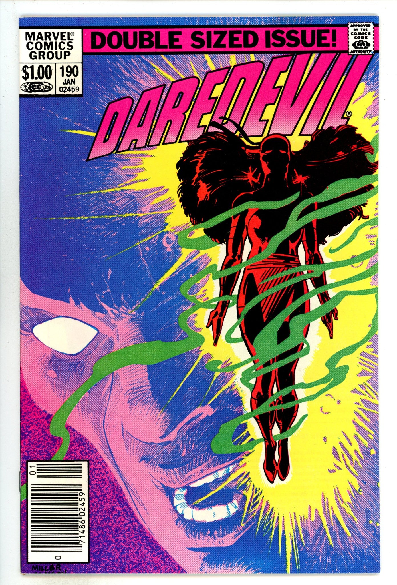 Daredevil Vol 1 190 High Grade (1983) Newsstand 