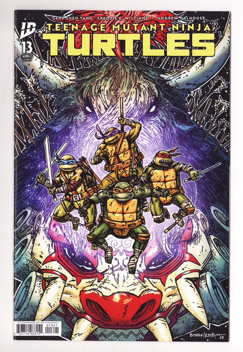 Teenage Mutant Ninja Turtles Vol 6 13 Bishop Variant (2025)
