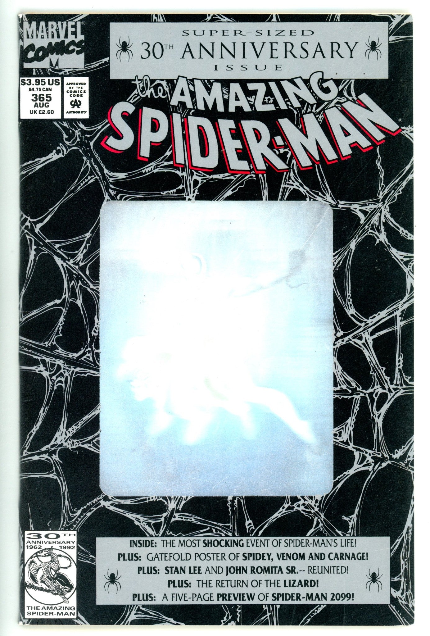 The Amazing Spider-Man Vol 1 365 VF (8.0) (1992) 