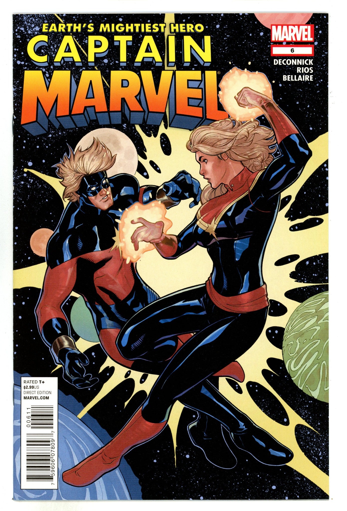 Captain Marvel Vol 8 6 High Grade (2012) 