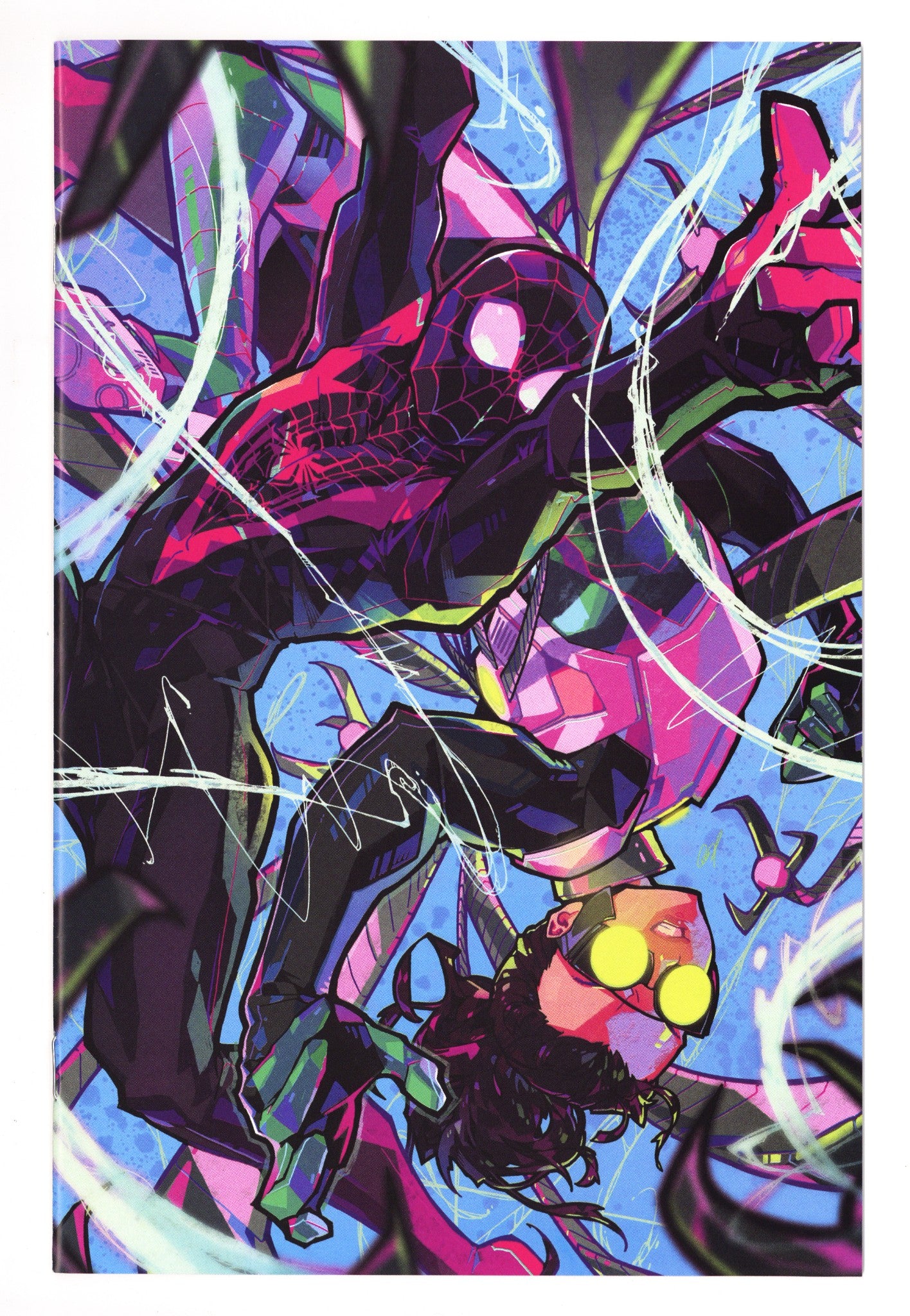 Miles Morales: Spider-Man Vol 1 27 (267)  NM- (9.2)   (2021) Besch Virgin   Exclusive Variant  