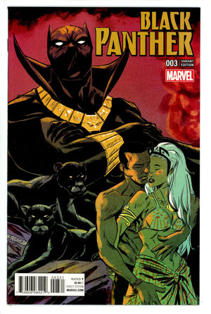 Black Panther Vol 6 3 High Grade (2016) Greene Variant
