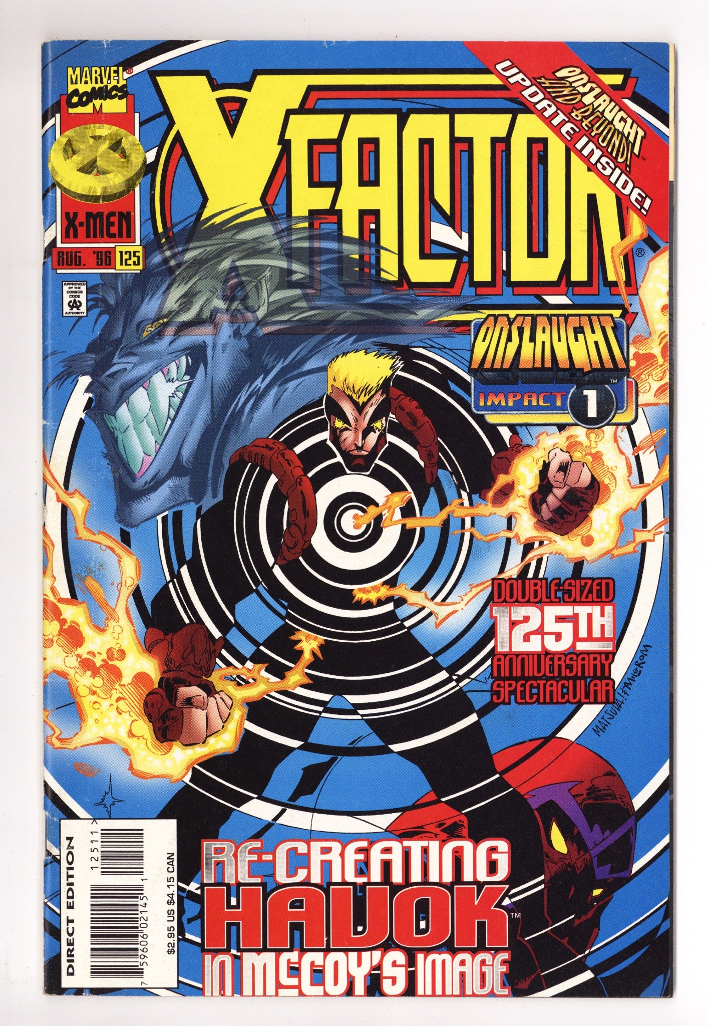 X-Factor Vol 1 125 Mid Grade (1996) 