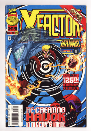 X-Factor Vol 1 125 Mid Grade (1996)