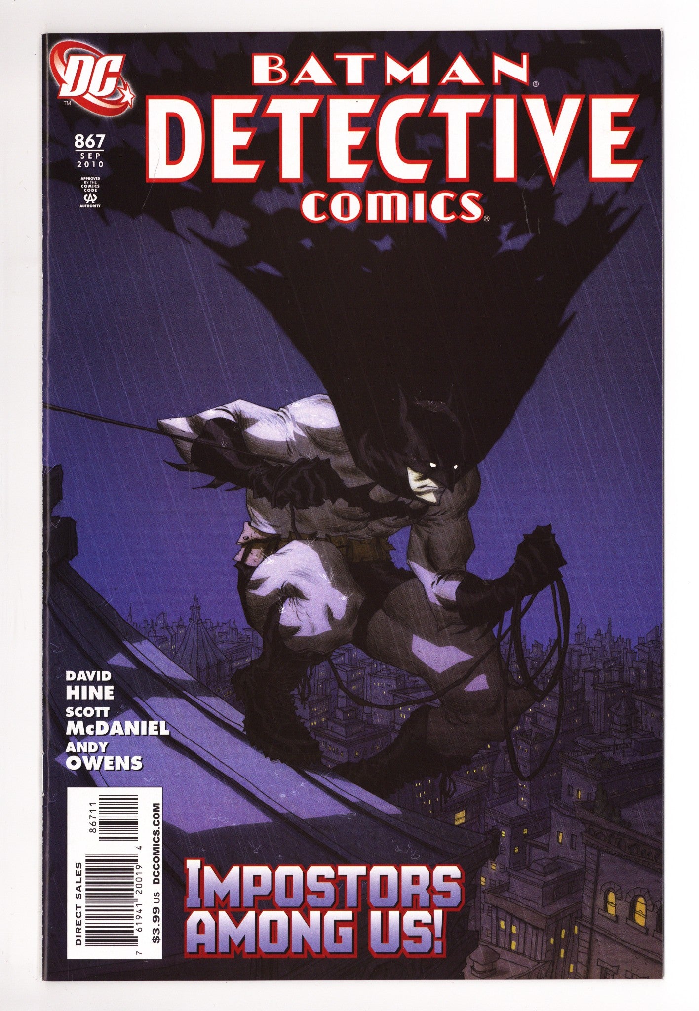 Detective Comics Vol 1 867 Mid Grade (2010) 
