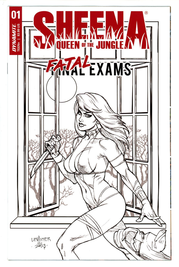 Sheena: Queen Of the Jungle Vol 4 1 Linsner Incentive Variant (2023)