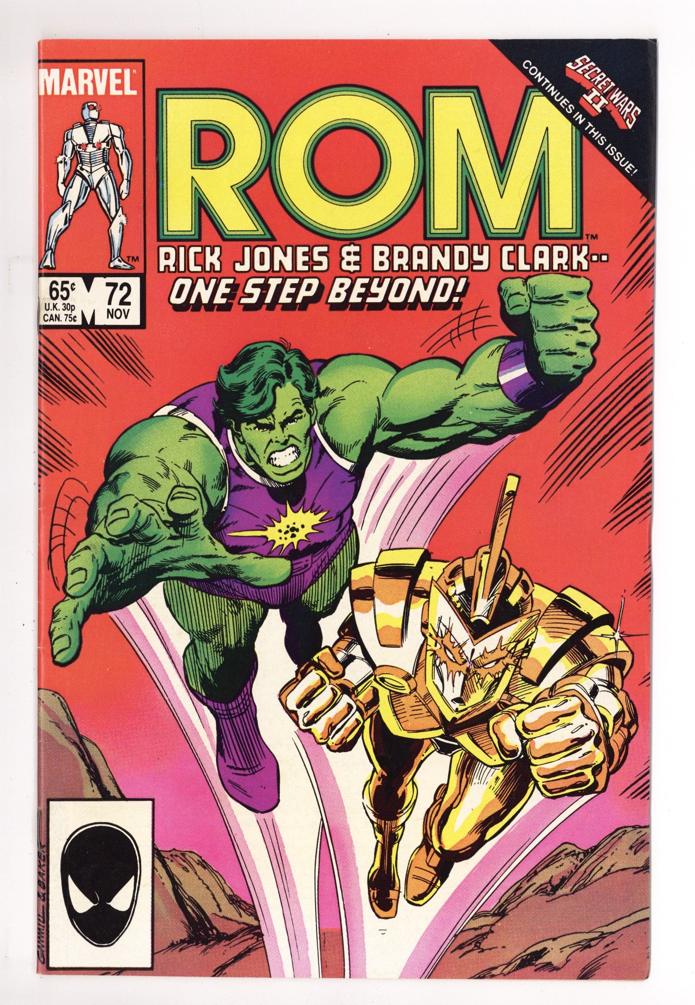Rom Vol 1 72 Mid Grade (1985) 