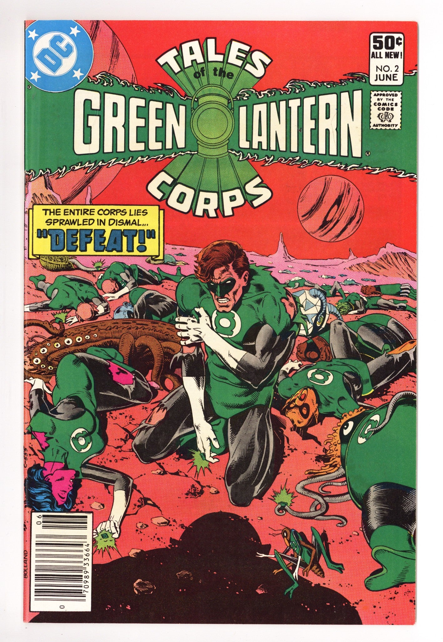 Tales of the Green Lantern Corps 2 High Grade (1981) Newsstand 