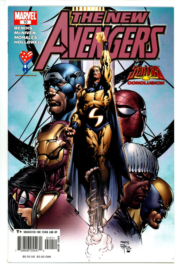 New Avengers Vol 1 10 High Grade (2005)