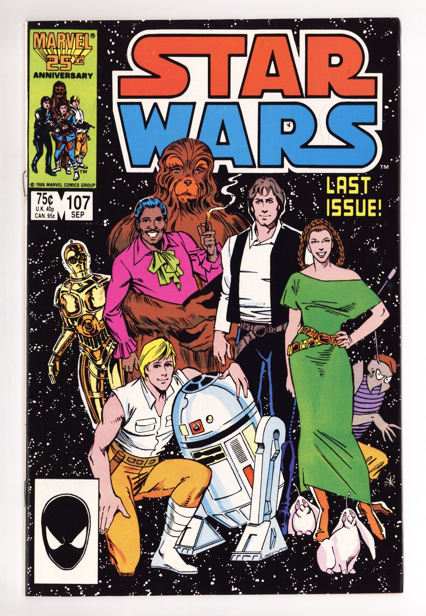 Star Wars Vol 1 107 VF+ (8.5) (1986) 