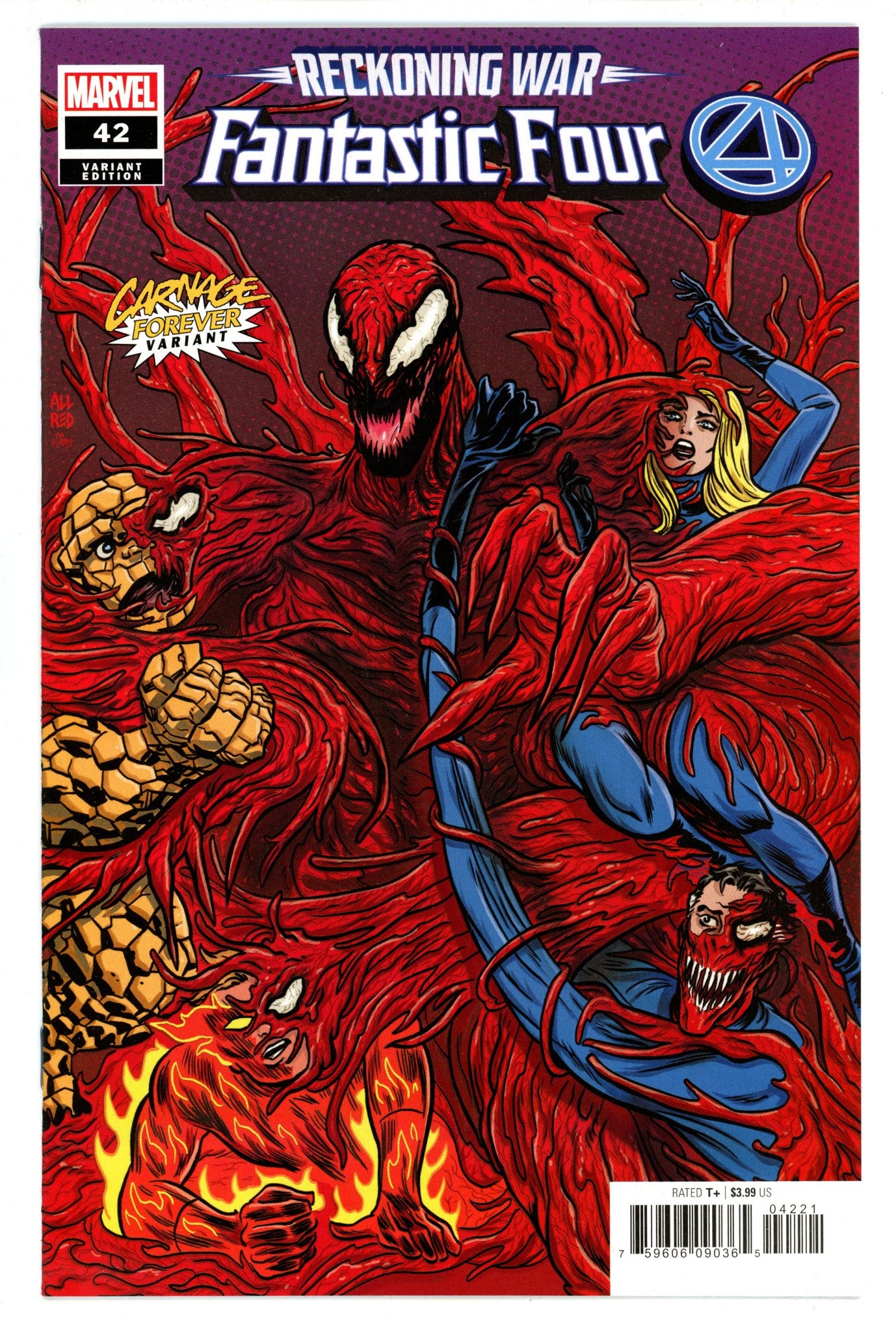 Fantastic Four Vol 6 42 High Grade (2022) Allred Variant 
