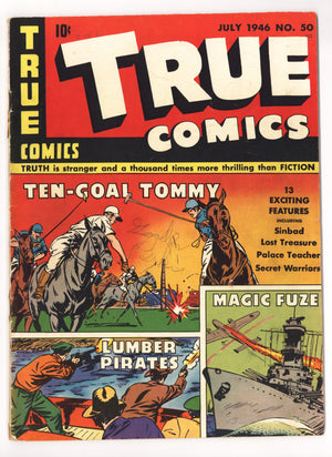 True Comics 50 VG (4.0) (1946)