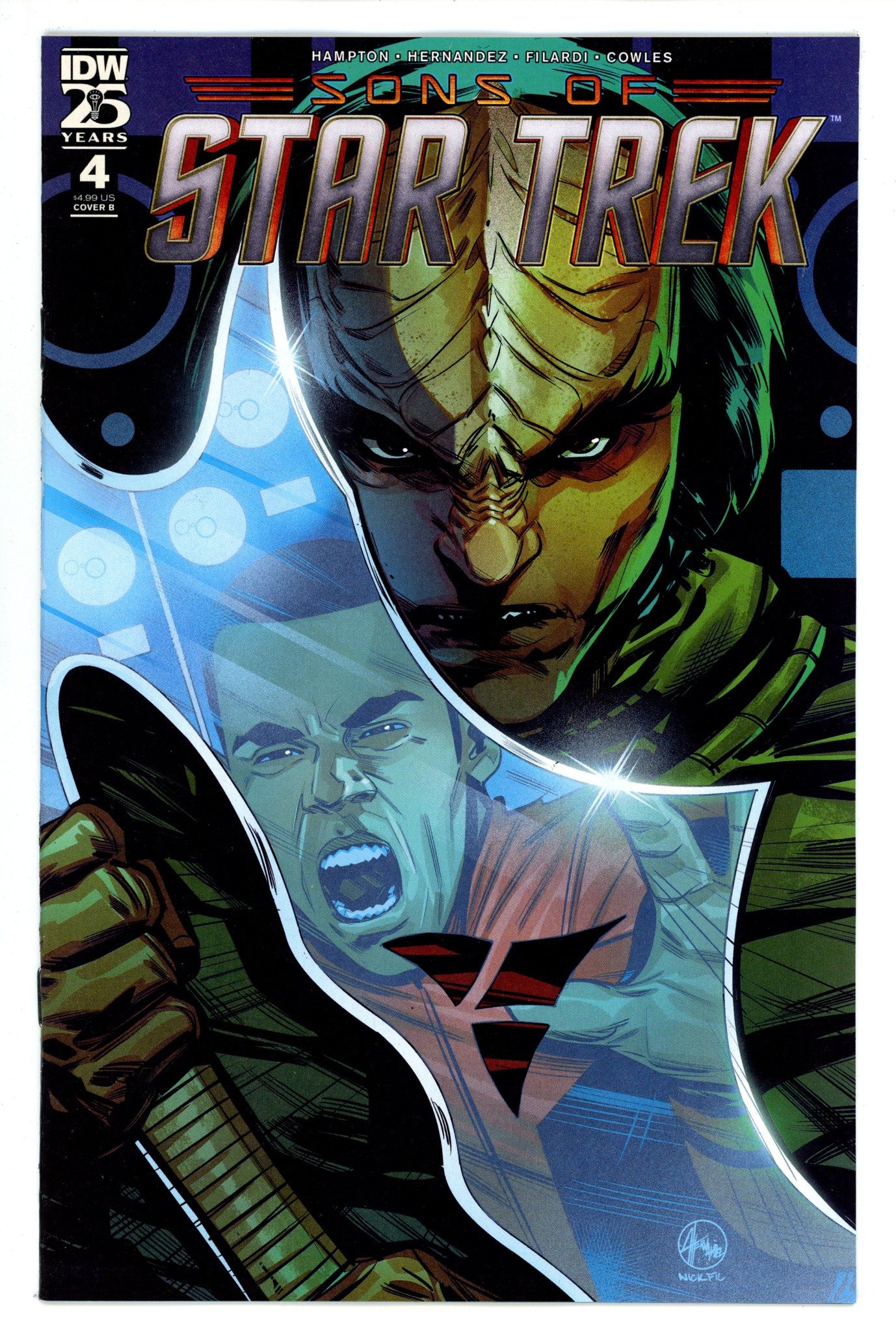 Star Trek: Sons Of Star Trek 4 Hernández Variant (2024)