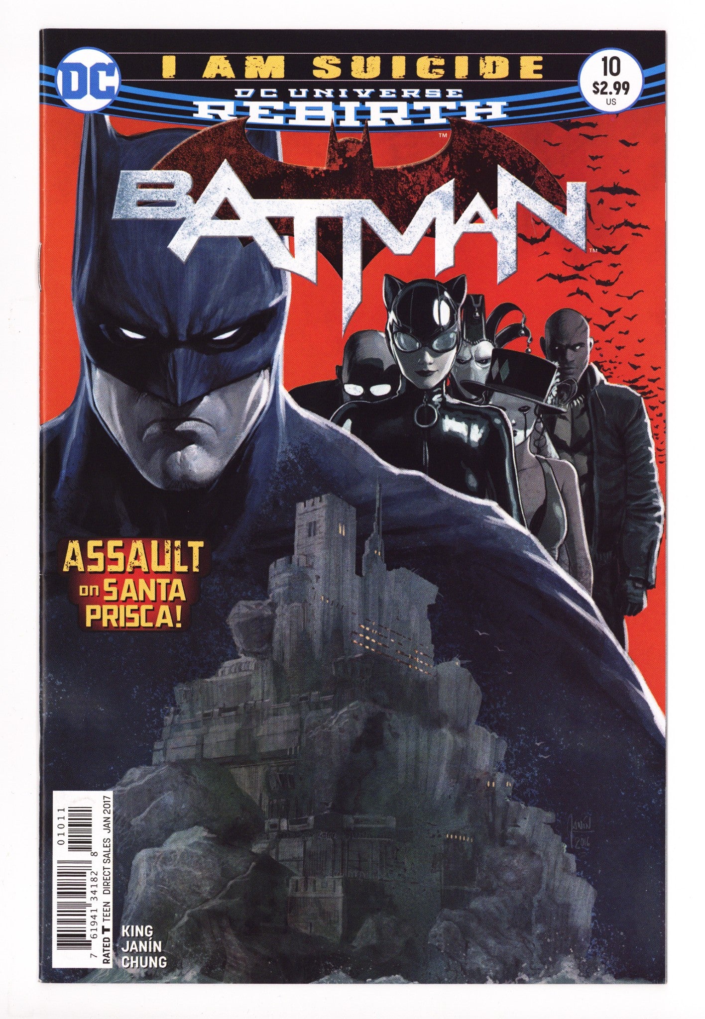 Batman Vol 3 10 Mid Grade (2017) 
