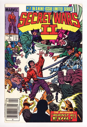 Secret Wars II 7 VF- (7.5) (1986) Canadian Price Variant
