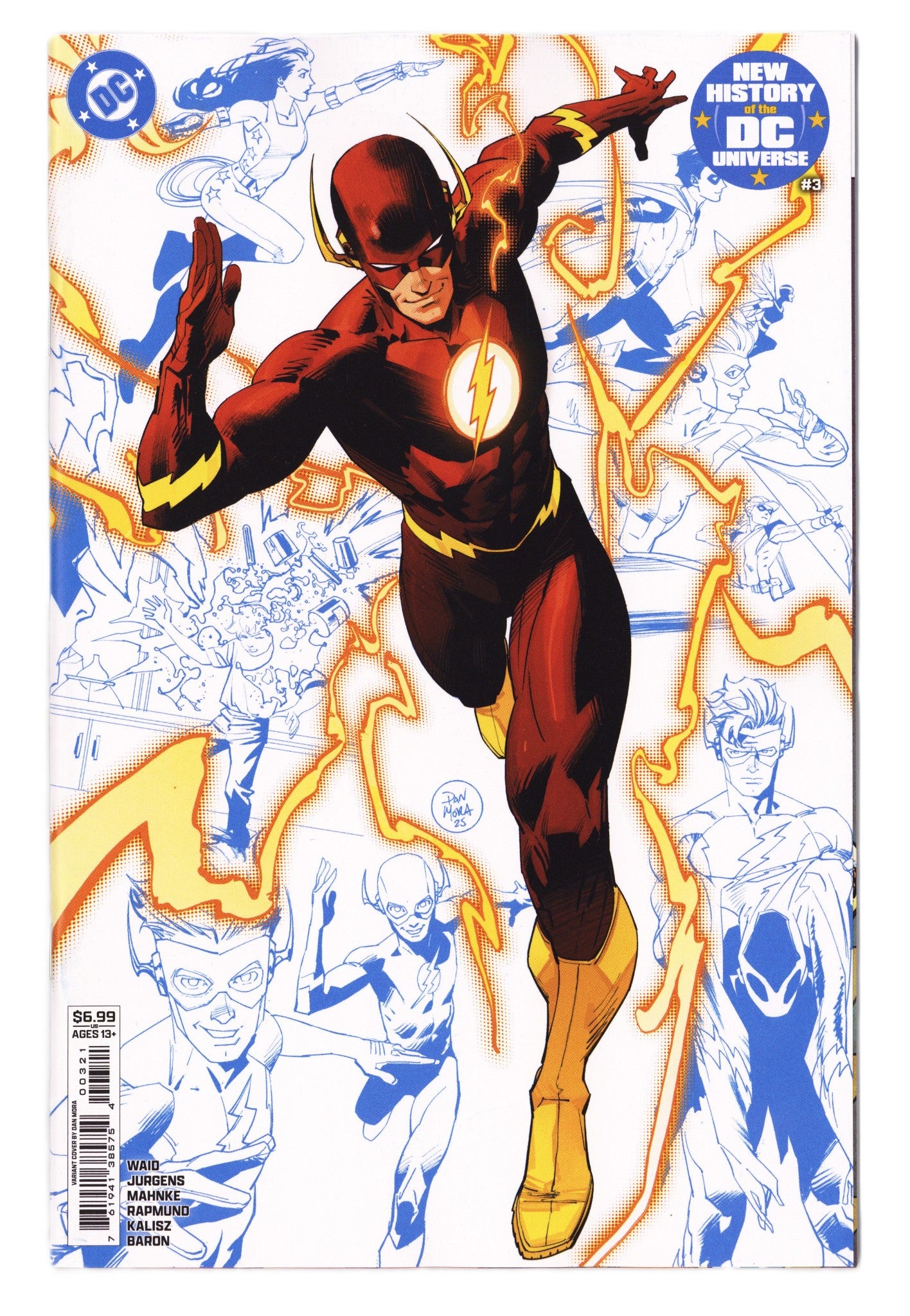 New History Of The Dc Universe 3 Mora Variant (2025)