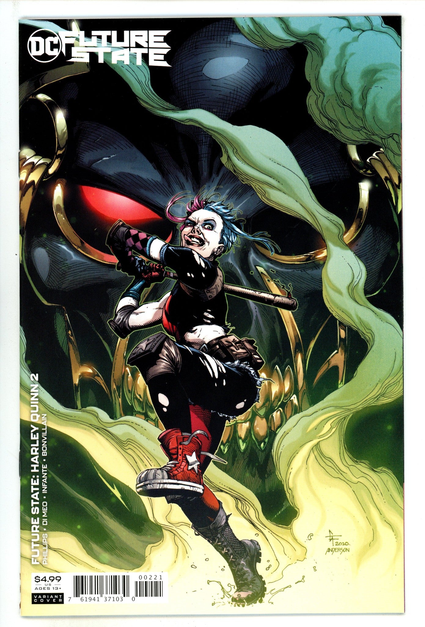 Future State: Harley Quinn   2  High Grade   (2021) Frank     Variant  