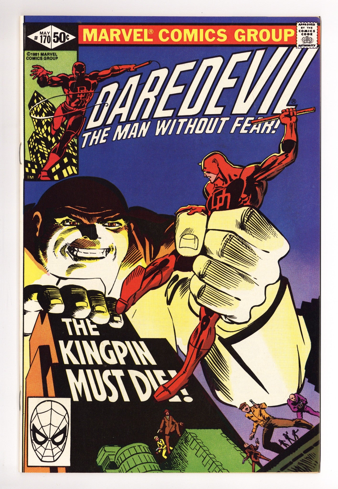 Daredevil Vol 1 170 FN/VF (7.0) (1981) 