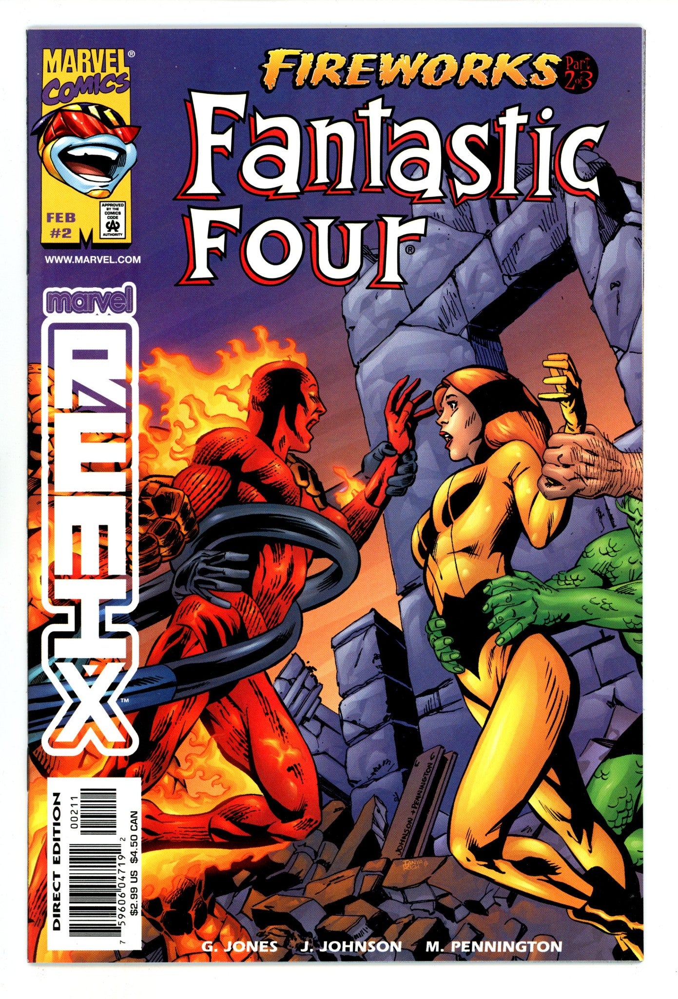 Fantastic Four: Fireworks 2 High Grade (1999) 