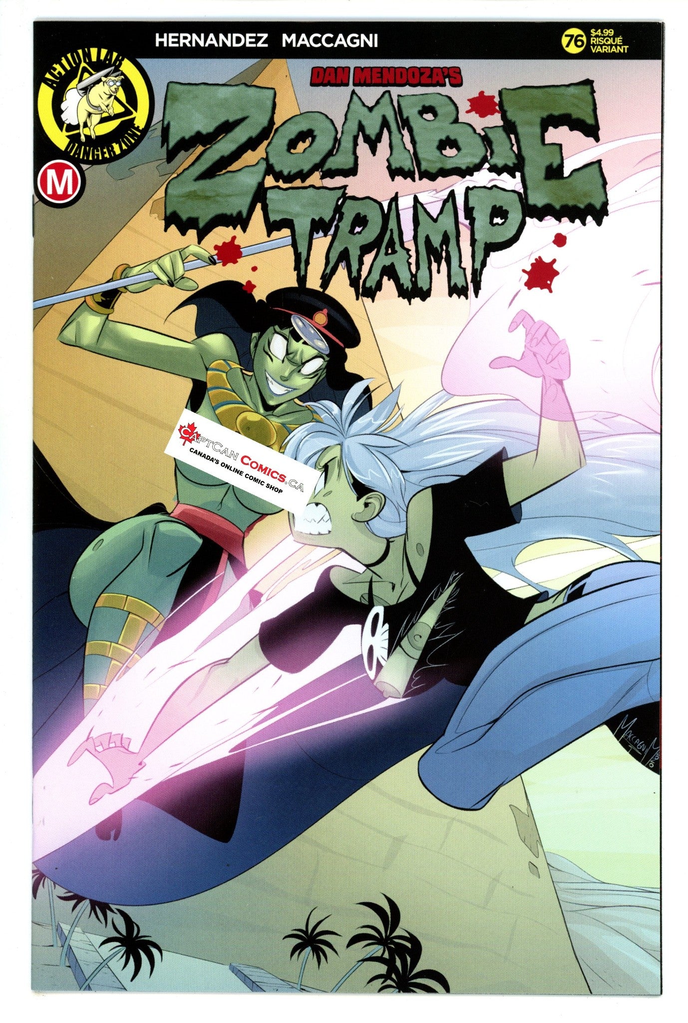 Zombie Tramp Vol 3 76 NM- (9.2) (2020) Maccagni Risque Variant 