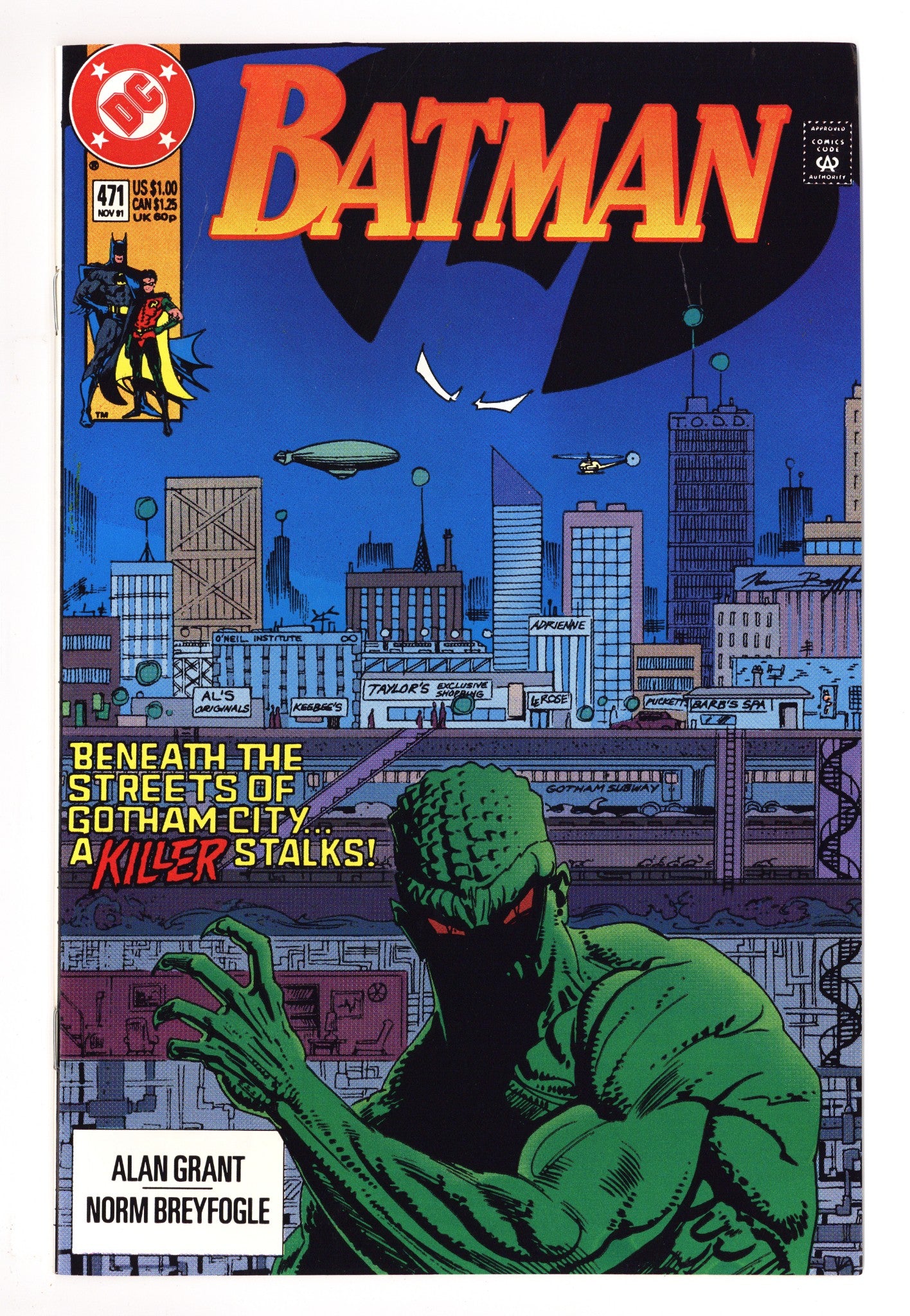 Batman Vol 1 471 High Grade (1991) 