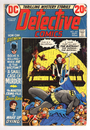 Detective Comics Vol 1 427 VG- (3.5) (1972)