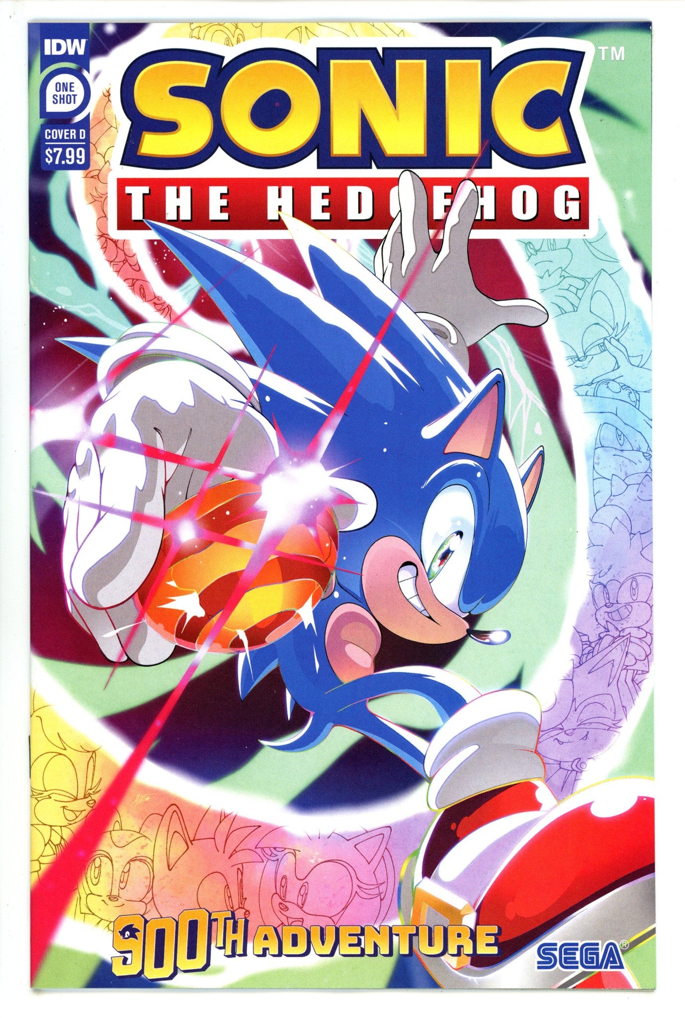 Sonic The Hedgehogs 900th Adventure 1 Thomas Variant (2023)