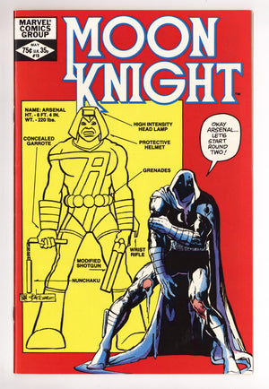 Moon Knight Vol 1 19 NM- (9.2) (1982)
