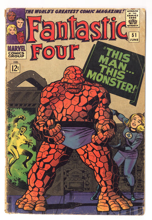 Fantastic Four Vol 1 51  GD/VG (3.0)   (1966)