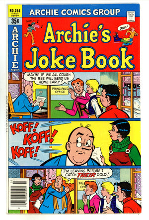 Archie's Joke Book Magazine 254 Mid Grade (1979) 