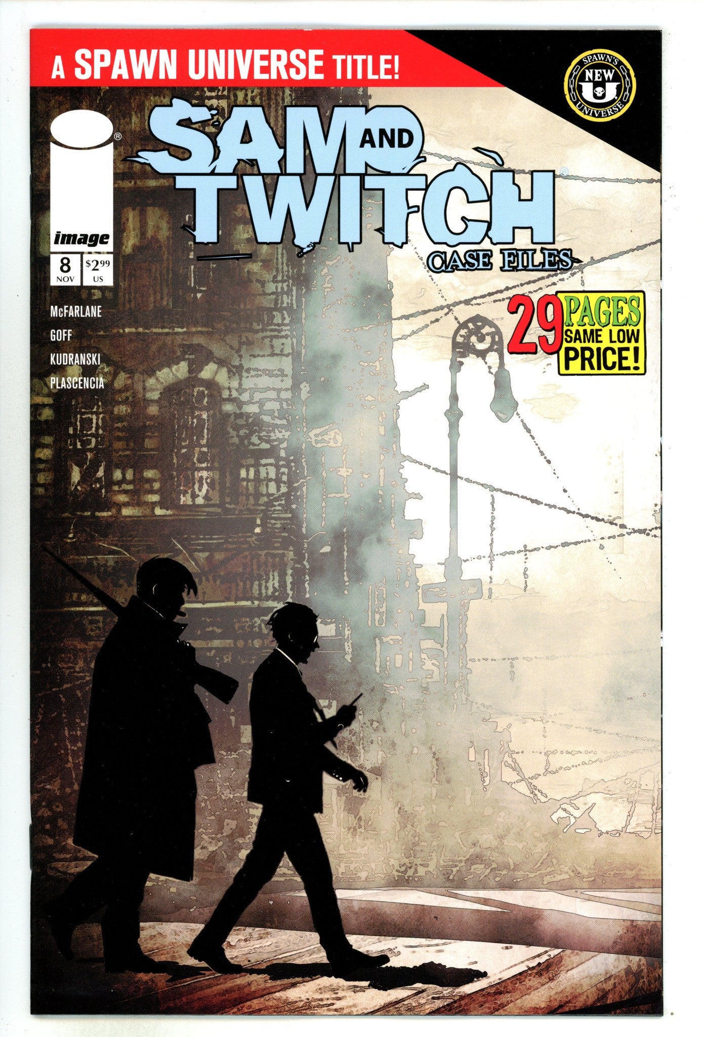 Spawn Sam And Twitch Case Files  8 Colak  Variant   (2024)