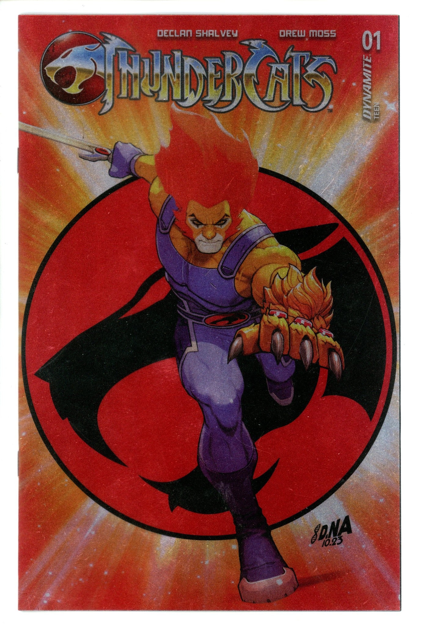Thundercats 1 Nakayama 3rd Print Foil Variant (2024)