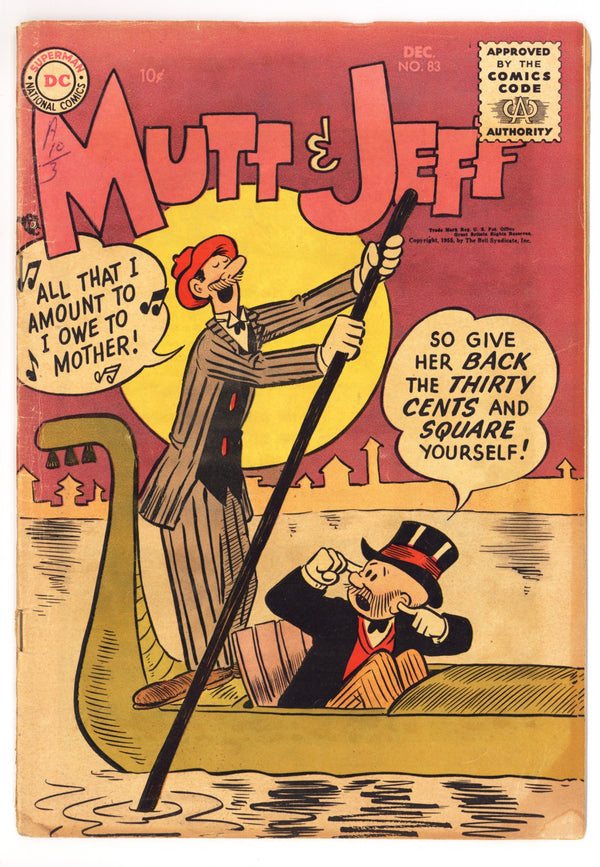 Mutt & Jeff 83 GD+ (2.5) (1955)