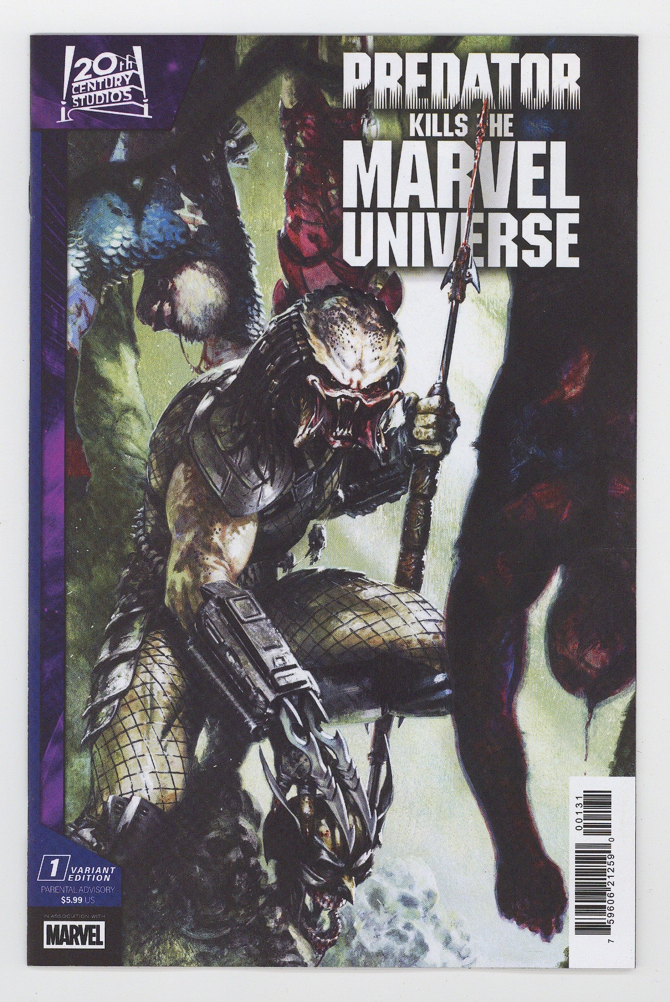 Predator Kills The Marvel Universe 1 Dell'Otto Variant (2025)