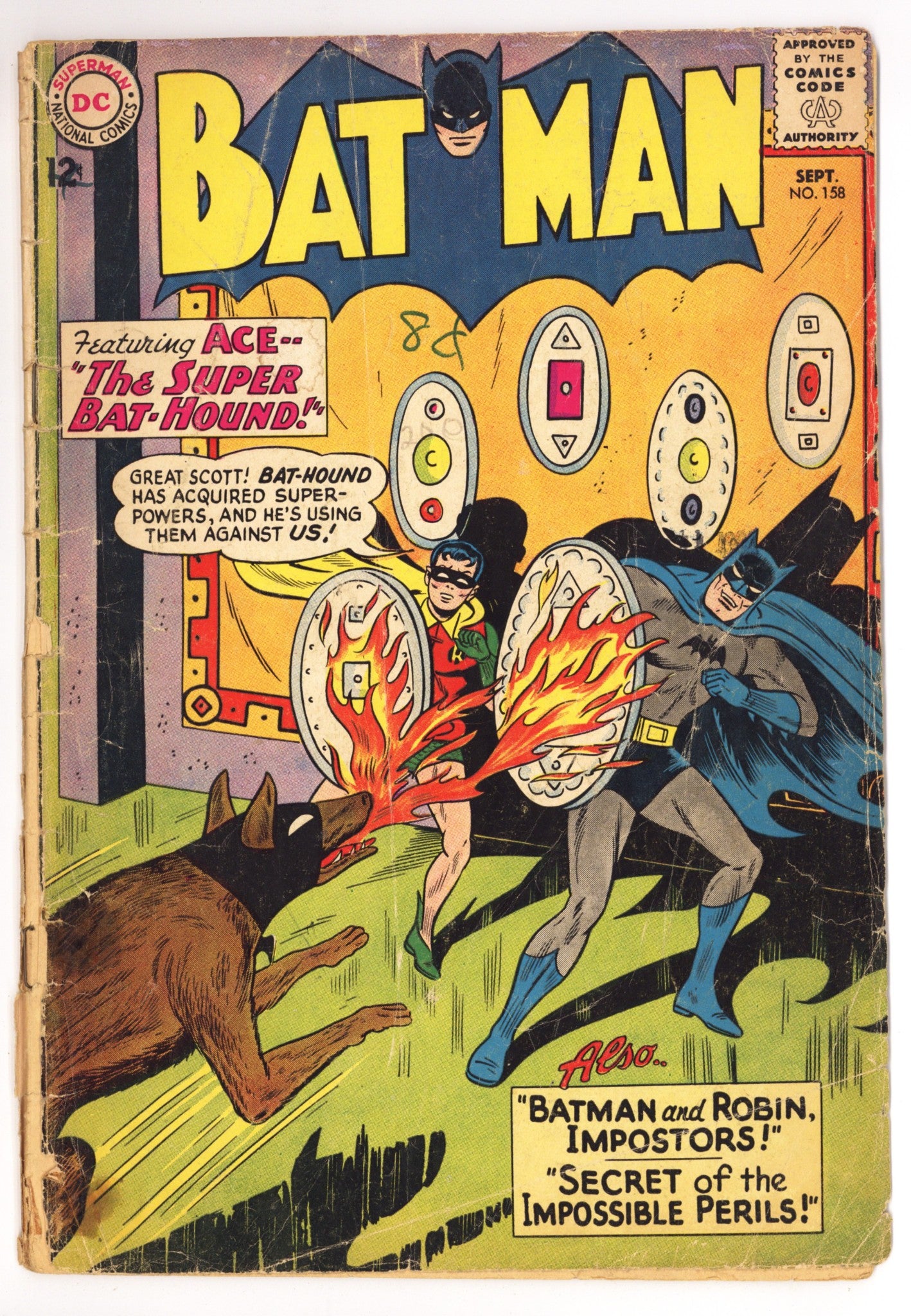 Batman Vol 1 158 GD (2.0) (1963) 
