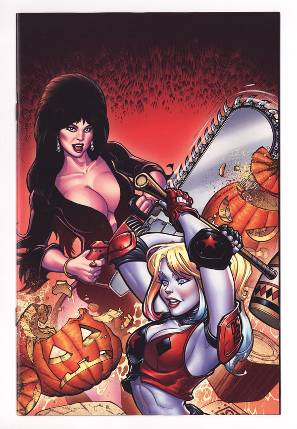 Harley Quinn X Elvira 1 Hardin Virgin Incentive NM (2025)