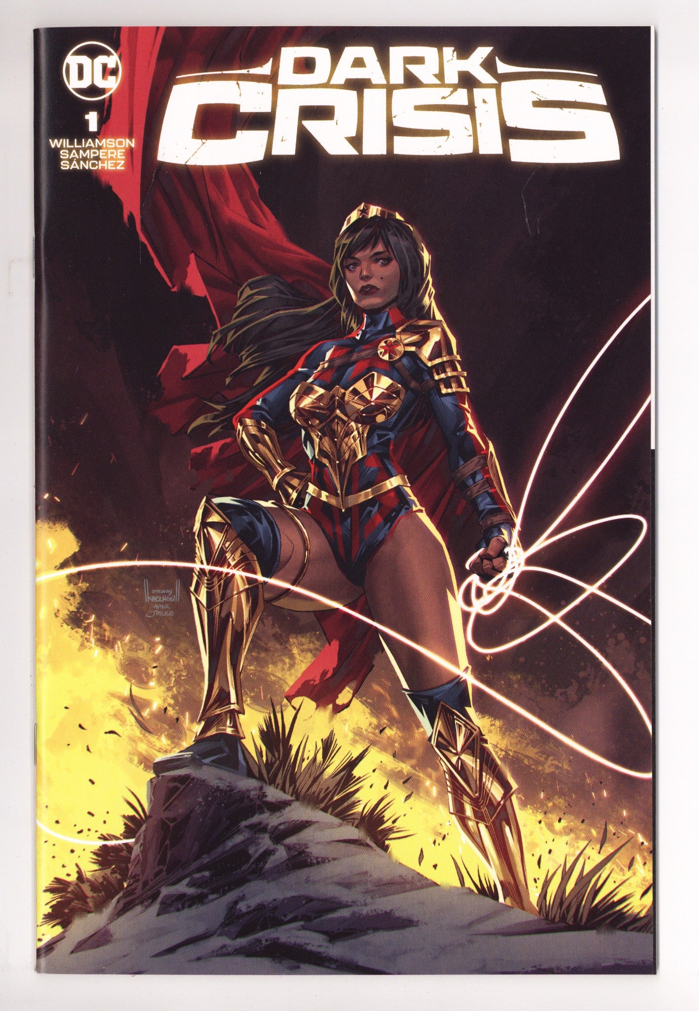 Dark Crisis on Infinite Earths 1 High Grade (2022) Ngu Homage Exclusive Variant 