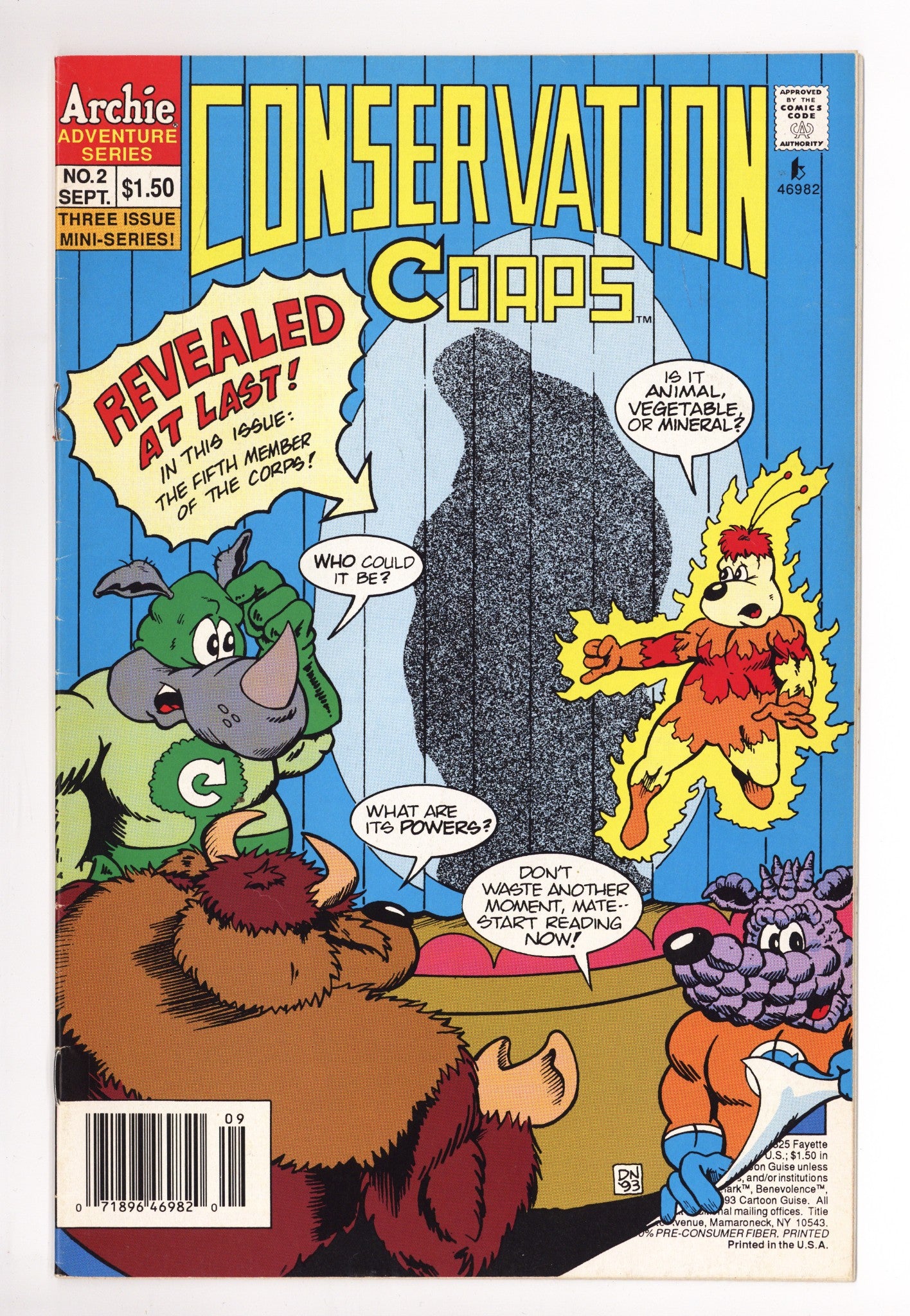 Conservation Corps 2 Mid Grade (1993) Canadian Price Variant 