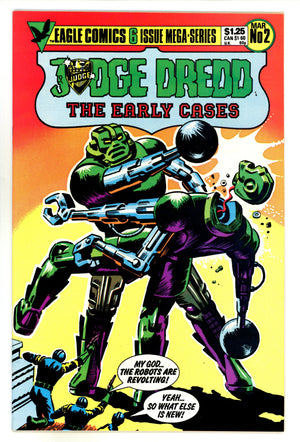 Judge Dredd: The Early Cases 2 High Grade (1986)