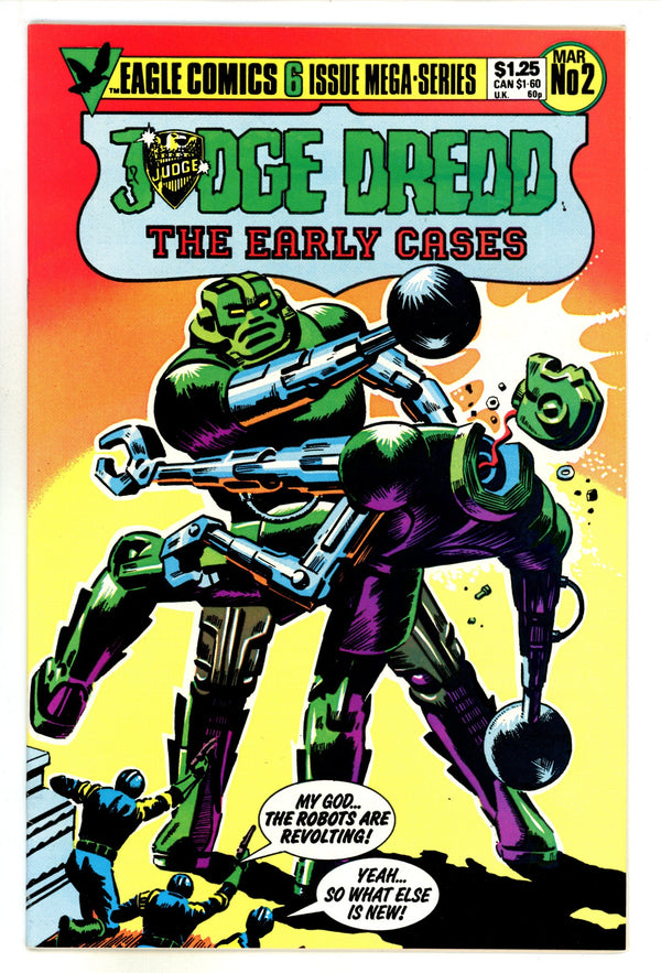 Judge Dredd: The Early Cases 2 High Grade (1986)