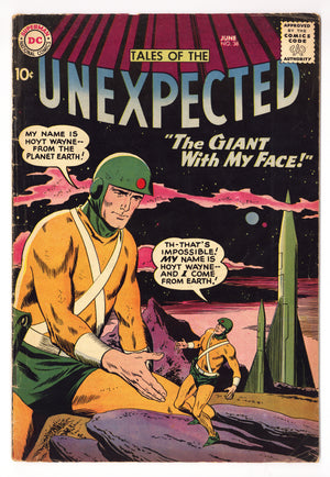 Tales of the Unexpected Vol 1 38  VG+ (4.5)   (1959)