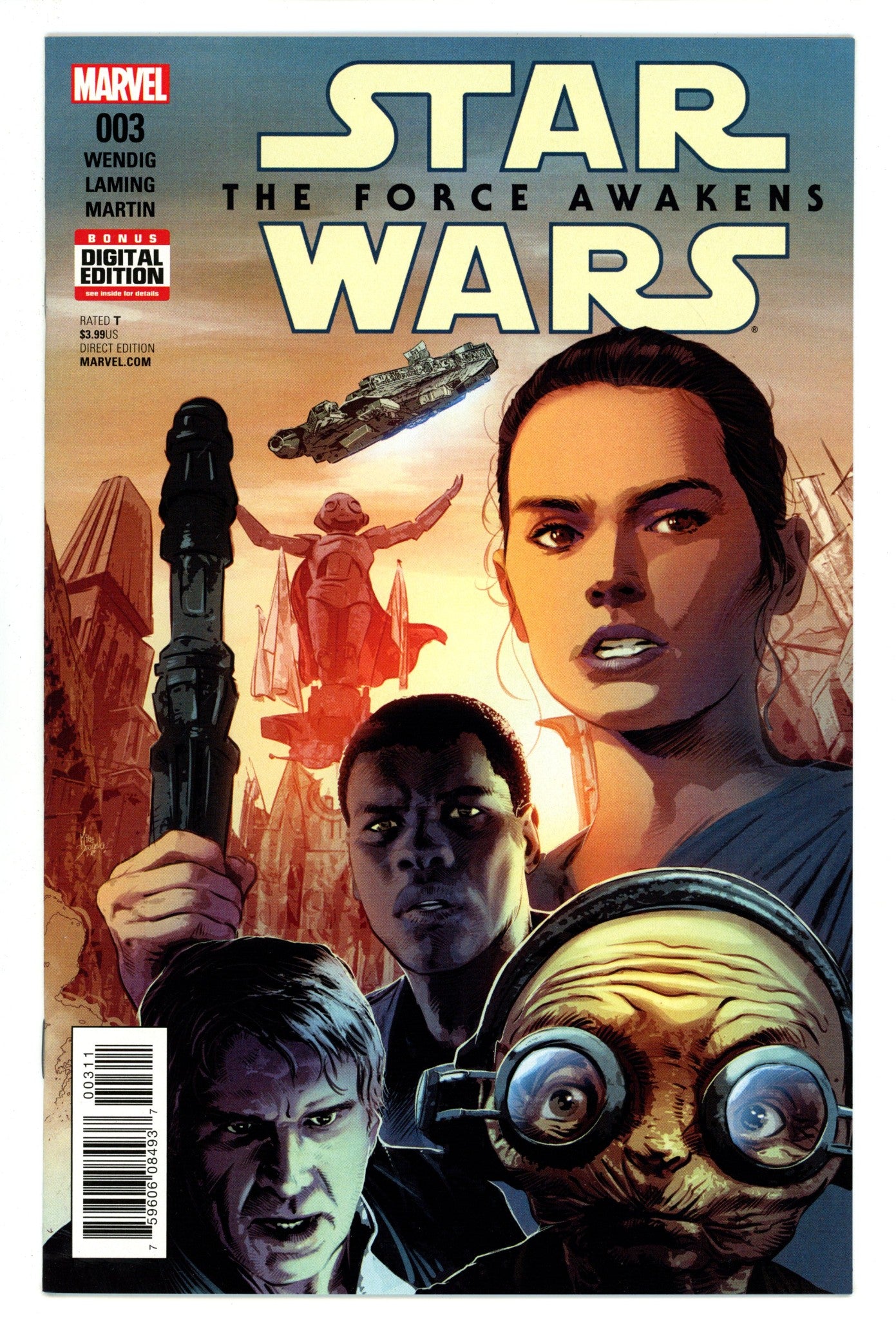Star Wars: The Force Awakens Adaptation 3 High Grade (2016) 