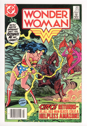 Wonder Woman Vol 1 313 FN+ (6.5) (1984) Canadian Price Variant