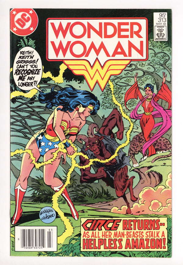 Wonder Woman Vol 1 313 FN+ (6.5) (1984) Canadian Price Variant