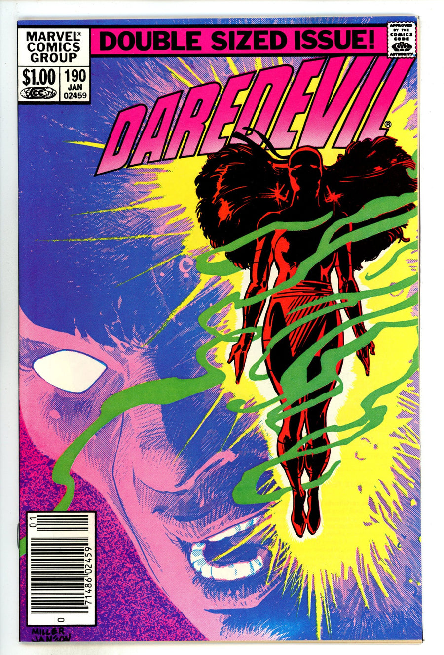 Daredevil Vol 1 190 NM- (9.2) (1983) Newsstand 