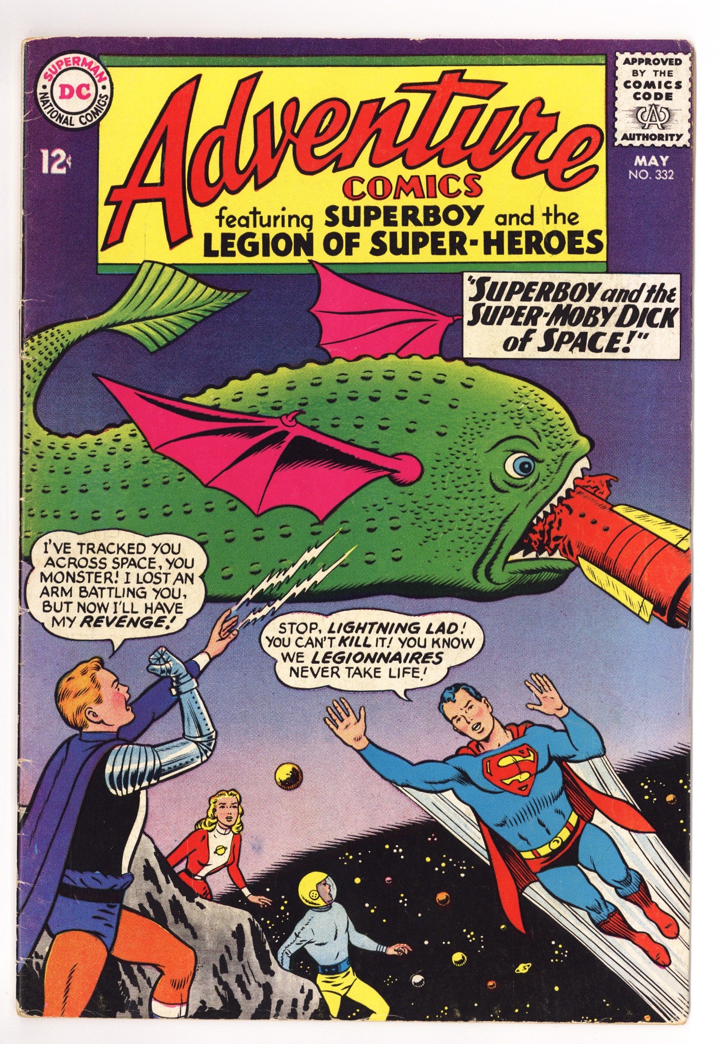 Adventure Comics Vol 1 332 VG/FN (5.0) (1965) 