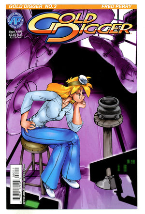 Gold Digger Vol 3 3 VF/NM (9.0) (1999)