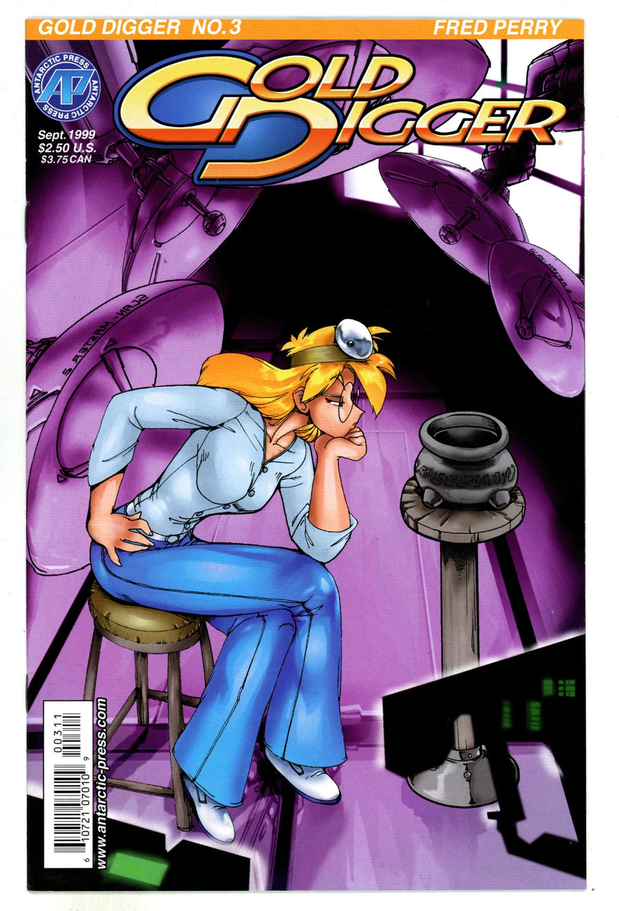 Gold Digger Vol 3 3 VF/NM (9.0) (1999) 